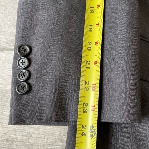 Hickey Freeman Boardroom Blazer Sports Coat Suit Jacket Wool 42Reg Two Button - Picture 4 of 13